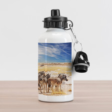 Africa Safari Park Aluminum Water Bottle