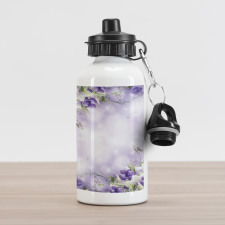 Spring Flower Bloom Aluminum Water Bottle