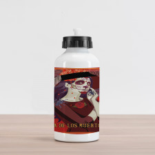 Dead Corpse Girl Aluminum Water Bottle