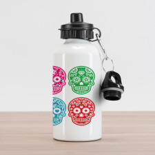 Mexican Festival Aluminum Water Bottle