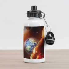 Nebula Stars in Solar Aluminum Water Bottle