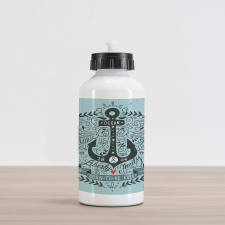 Vintage and Anchor Aluminum Water Bottle