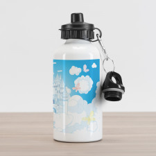 Castle Butterfly Aluminum Water Bottle