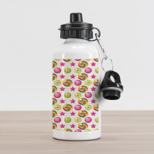 Yummy Candy Lollipop Aluminum Water Bottle