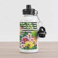 Various Flowers Bouquet Aluminum Water Bottle