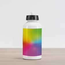 Vibrant Radiant Colors Aluminum Water Bottle