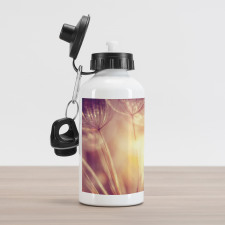 Dandelion Petals Spring Aluminum Water Bottle