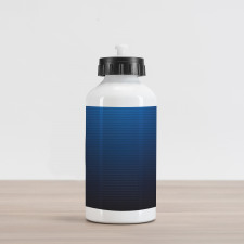 Digital Urban Lines Aluminum Water Bottle