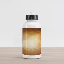 Abstract Triangles Mosaic Aluminum Water Bottle