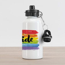 Watercolor Artwork LGBT Aluminum Water Bottle