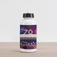 Cartoon Birthday Aluminum Water Bottle