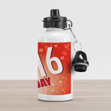 New Age Joyful Aluminum Water Bottle