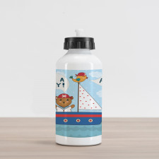 Baby Shower Bear Aluminum Water Bottle