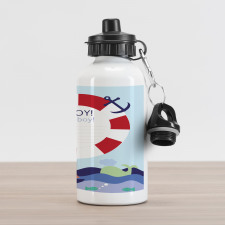 It's a Boy Maritime Aluminum Water Bottle