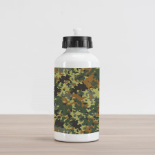 Classic Germany Pattern Aluminum Water Bottle