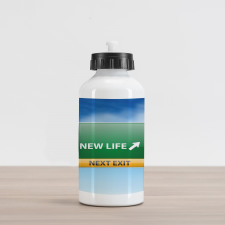 New Life Concept Aluminum Water Bottle