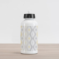 Abstract Chain Aluminum Water Bottle