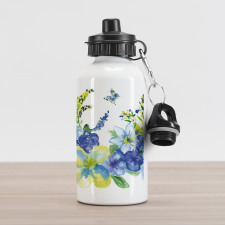 Spring Blooms Aluminum Water Bottle