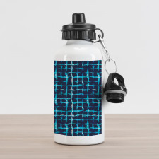 Pool Inspired Design Aluminum Water Bottle