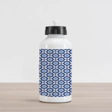 Floral Detail Aluminum Water Bottle