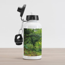 Cottage Forest Aluminum Water Bottle