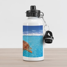 Chelonia Water Surface Aluminum Water Bottle