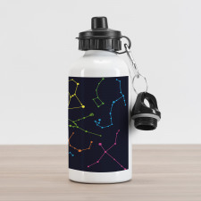 Colorful Galactic Aluminum Water Bottle