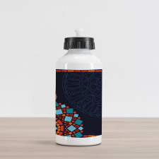 Geometric Mandalas Aluminum Water Bottle