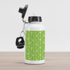 Trifolium Wavy Lines Aluminum Water Bottle