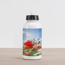 Spring Meadow Aluminum Water Bottle