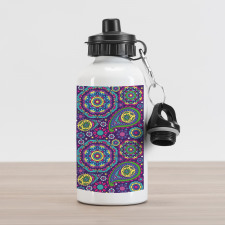 Vibrant Tones Boho Aluminum Water Bottle