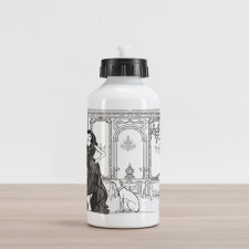 Fashion Woman Victorian Aluminum Water Bottle