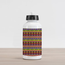 Aztec Borders Aluminum Water Bottle