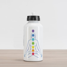 7 Main Chakra Meanings Aluminum Water Bottle