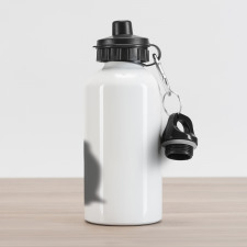 Showering Animal Aluminum Water Bottle