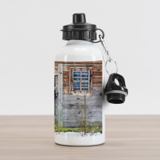 Old Farmhouse Aluminum Water Bottle