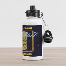 Aloha Hawaiian Aluminum Water Bottle