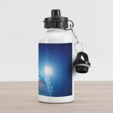 United States in Space Aluminum Water Bottle