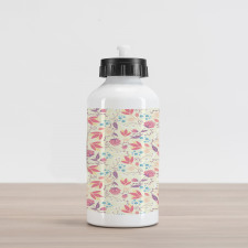 Fresh Spring Field Aluminum Water Bottle