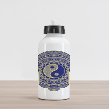 Japanese Ying Yang Aluminum Water Bottle