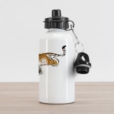 Japanese Hand Drawn Aluminum Water Bottle