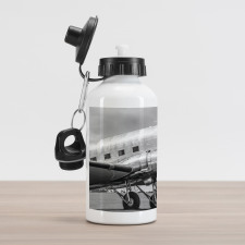 Old Airliner Aluminum Water Bottle