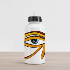 Eye Shape Egyptian Aluminum Water Bottle