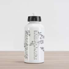 Autumn Woods Aluminum Water Bottle