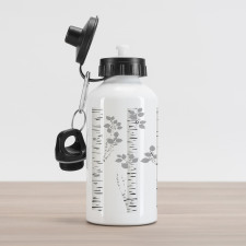 Autumn Woods Aluminum Water Bottle