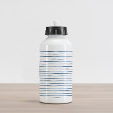 Abstract Ocean Aluminum Water Bottle