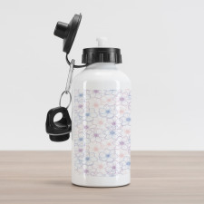 Pastel Petals Aluminum Water Bottle