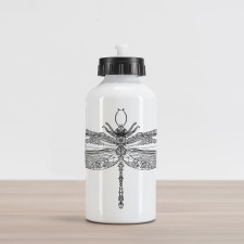 Baroque Ornamental Aluminum Water Bottle