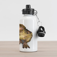 Roaring Vivid T-Rex Aluminum Water Bottle