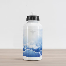 Ethereal Blue Sky Aluminum Water Bottle